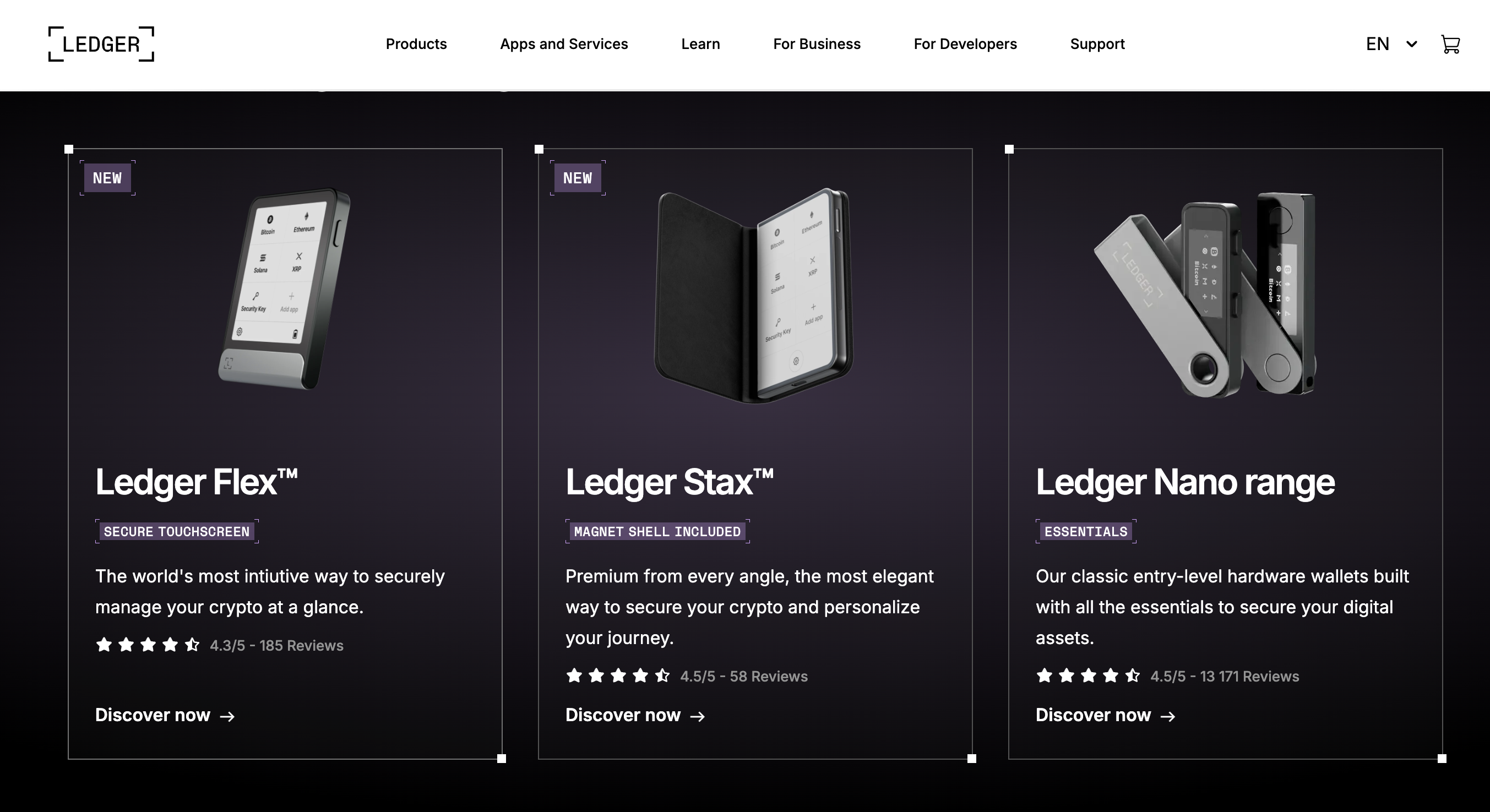 криптогаманець Ledger
